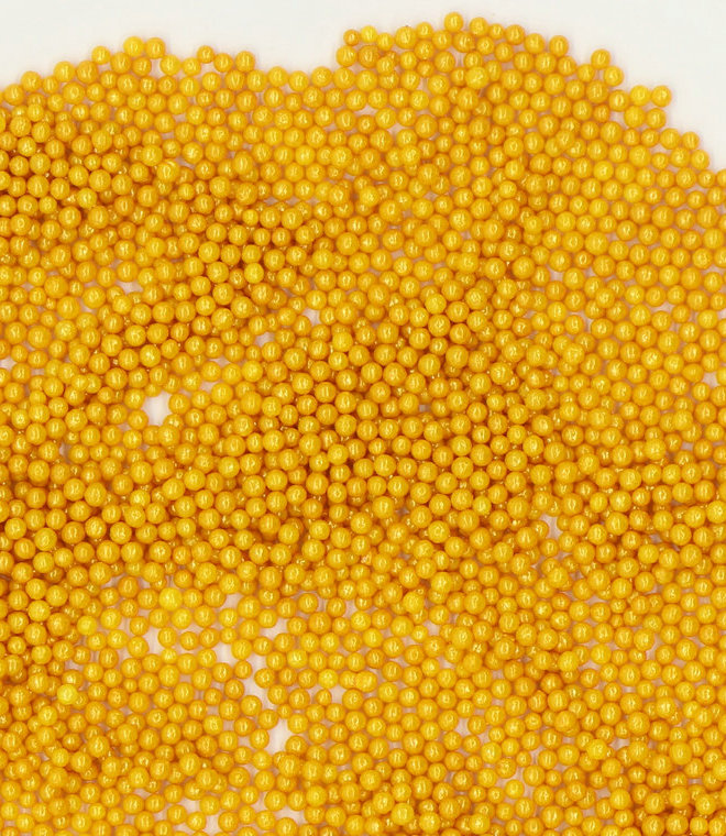 Gold Sprinkles 5mm Pearl