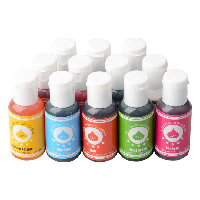 Gel Food Coloring