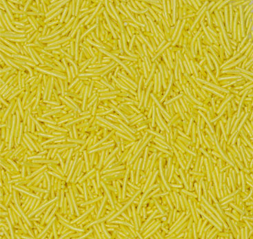 Yellow Crisp Jimmies Pearlized