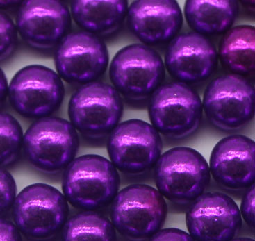 Metallic Shiny Purple Dragees Sprinkles Cake Decoration