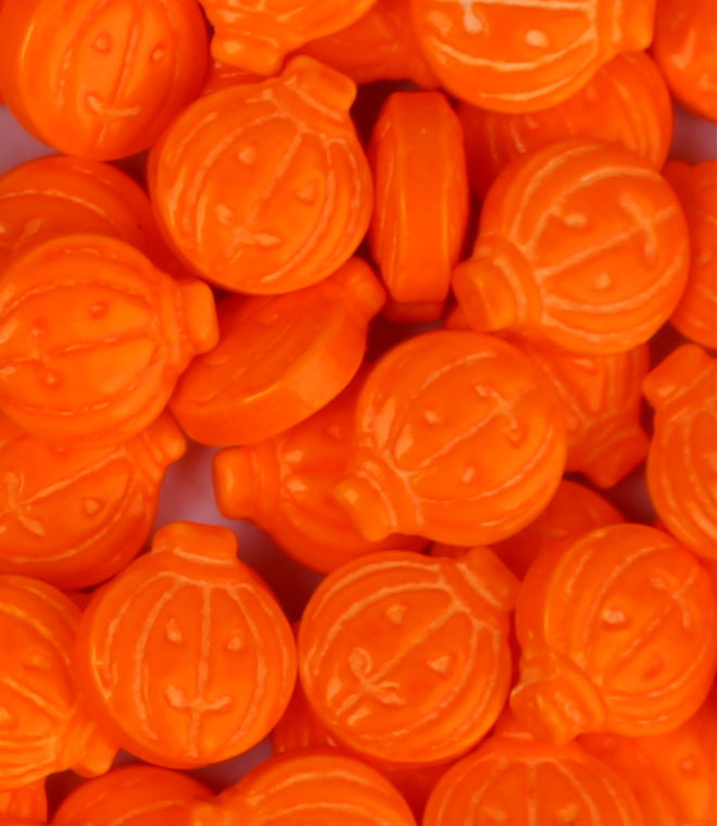 Pumpkin Sprinkles Press Candy
