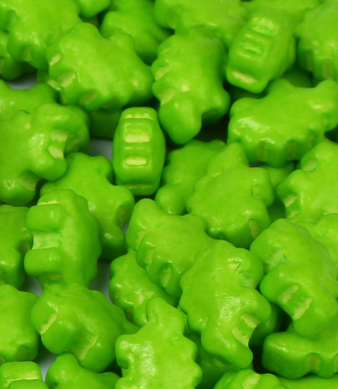 Dinosaur Shaped Sprinkles Press Candy