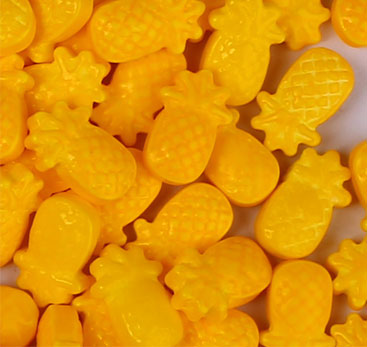 Pineapple Sprinkles Press Candy