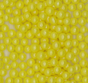 Yellow Sprinkles 4mm Pearl