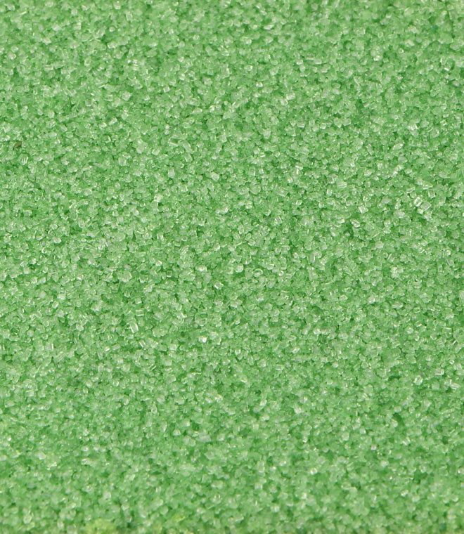 Green 40 Mesh Sanding Sugar