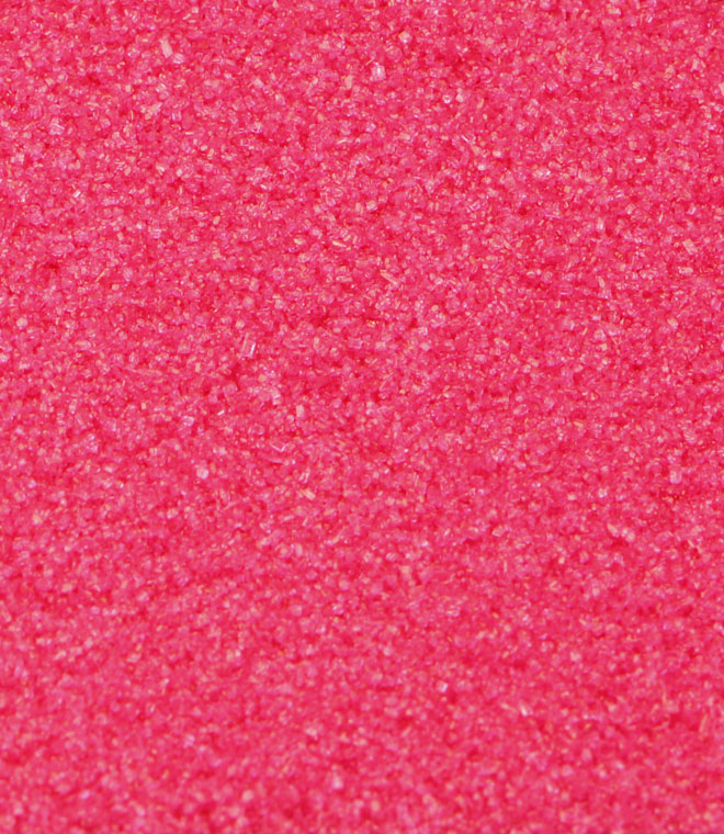 Rose Pink Orange 40 Mesh Sanding Sugar