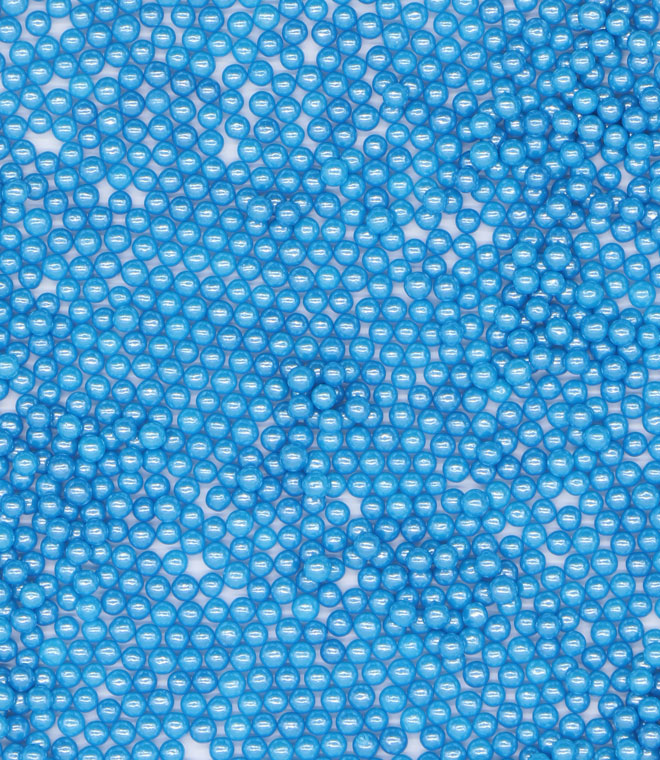 Blue Sprinkles 4mm Pearl