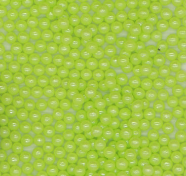 Green Sprinkles 4mm Pearl