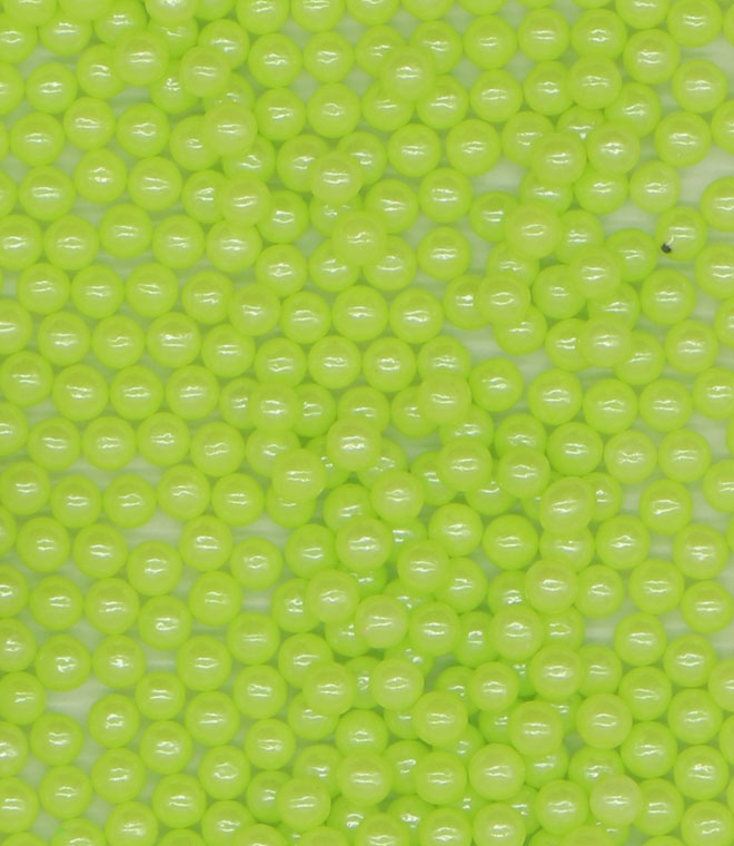 Green Sprinkles 4mm Pearl
