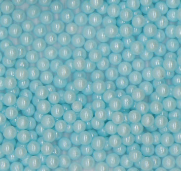 Light Blue Sprinkles 4mm Pearl