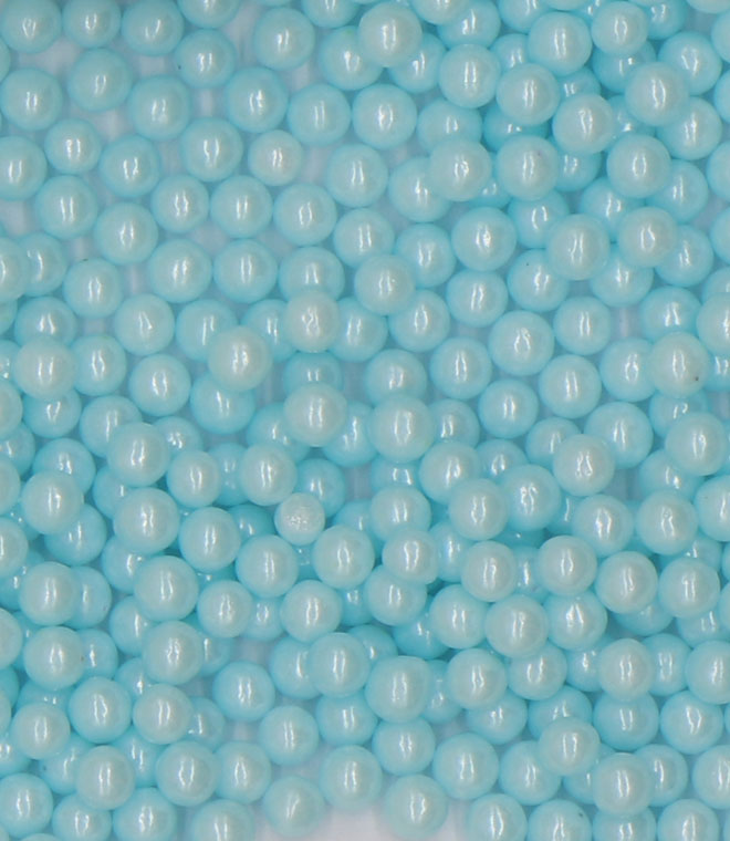 Light Blue Sprinkles 4mm Pearl