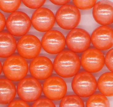 Orange Sprinkles 10mm Pearl