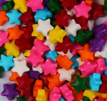 Mini Small Star Sprinkles Press Candy
