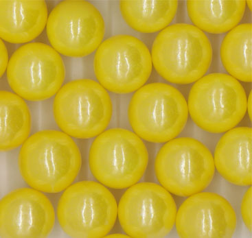 Yellow Sprinkles 10mm Pearl