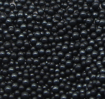 Black Sprinkles 2mm Pearl