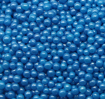 Blue Sprinkles 2mm Pearl