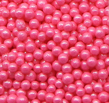 Frusia Pink Sprinkles 2mm Pearl