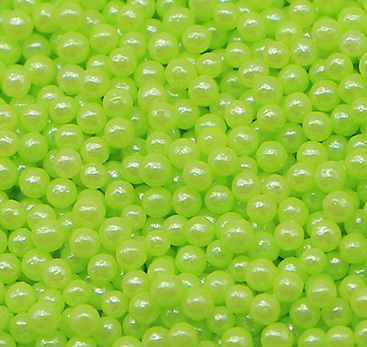 Green Sprinkles 2mm Pearl