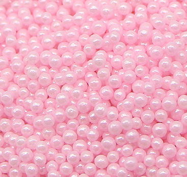 Pink Sprinkles 2mm Pearl