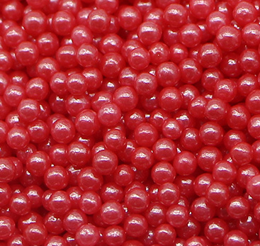 Red Sprinkles 2mm Pearl