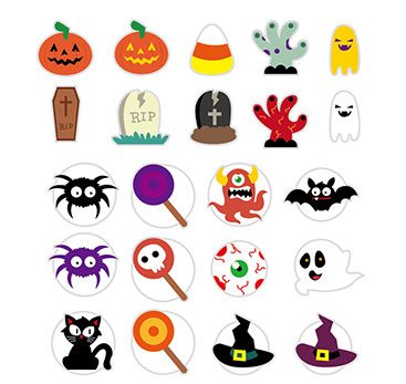 Halloween Royal Icing Decorations