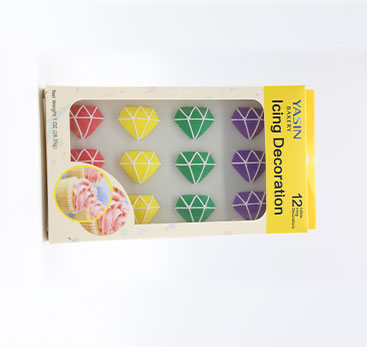 Diamond Royal Icing Decorations