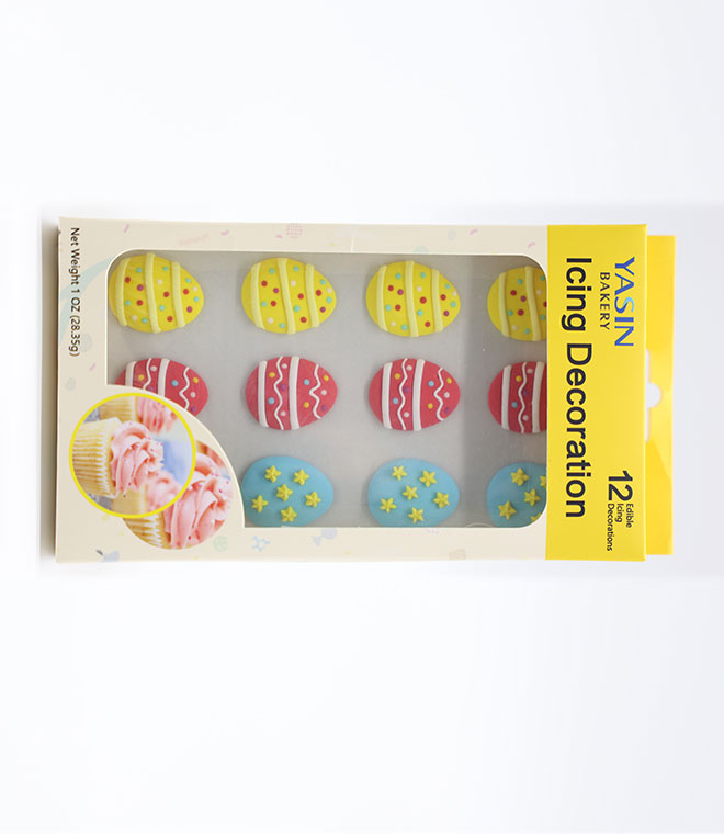 Easter Egg Royal Icing Decorations